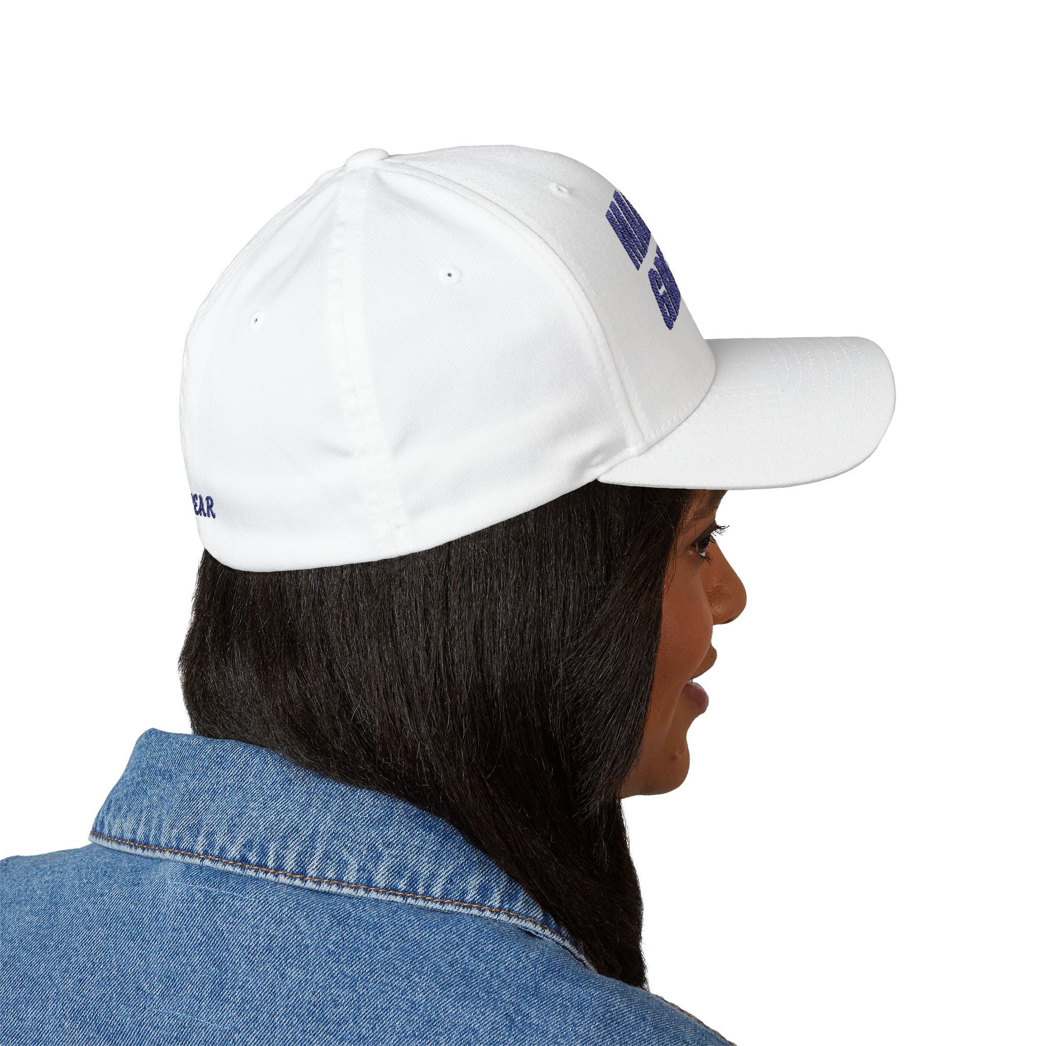 Make Europe Great Again Embroidered White Cap EUWEAR