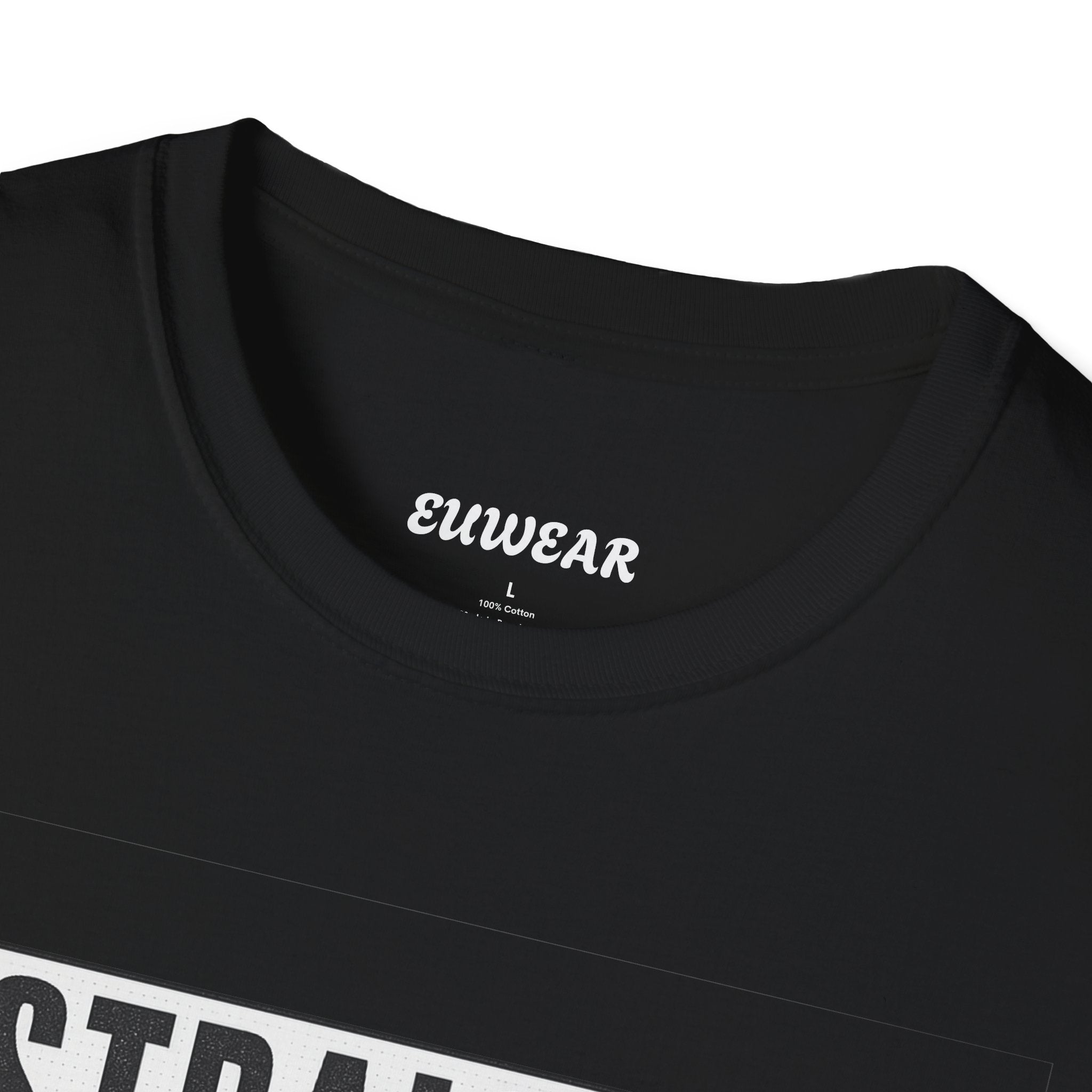 Straight Outta Europe Men's T-Shirt Black EUWEAR
