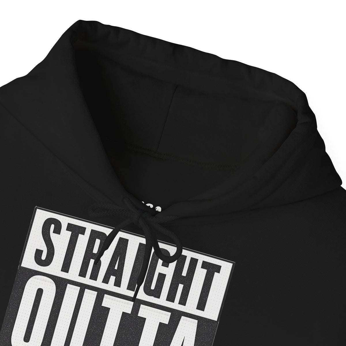 Straight Outta Europe Men's Hoodie Pullover Black EUWEAR