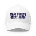 Make Europe Great Again Embroidered White Cap EUWEAR