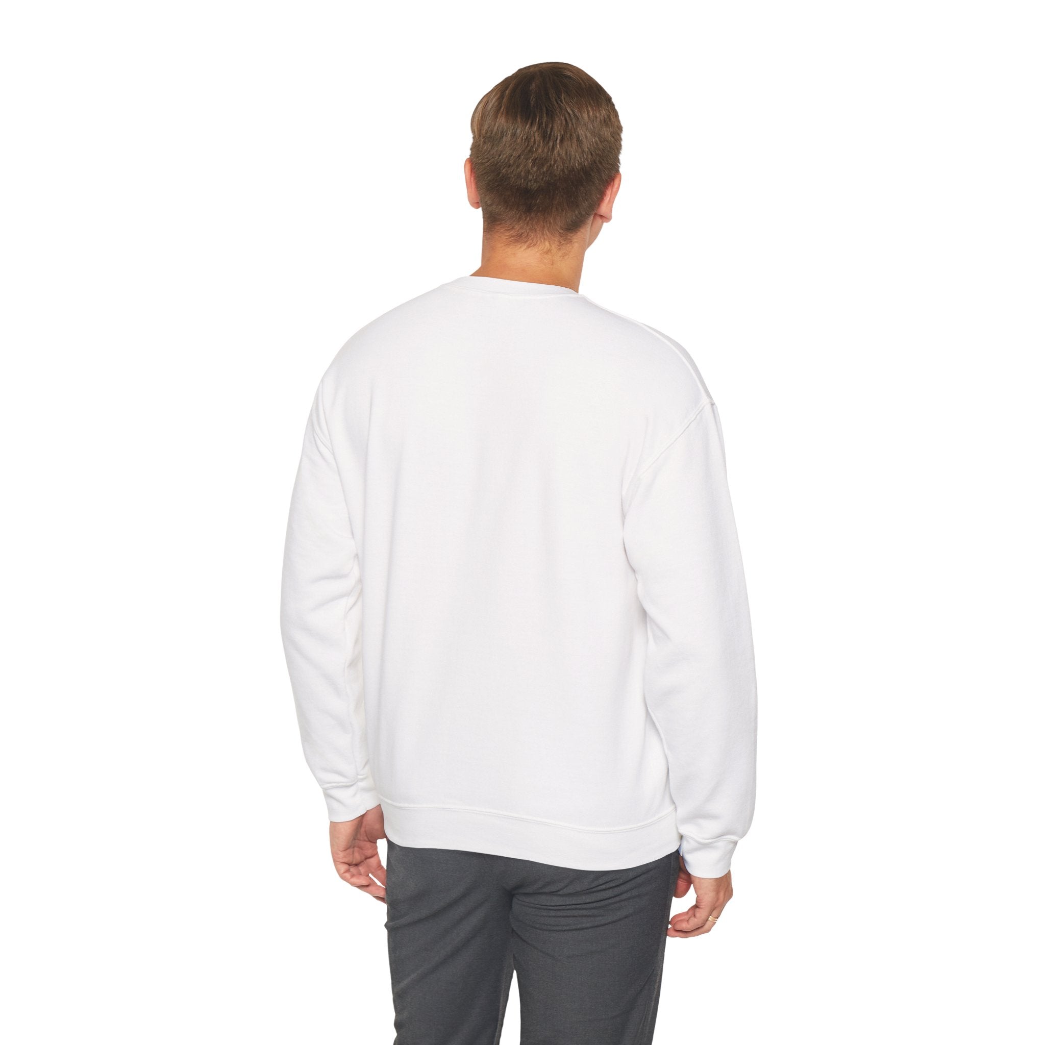 Straight Outta Europe Crewneck Sweatshirt White EUWEAR