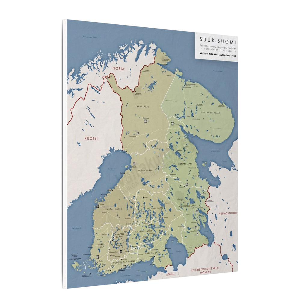 Suur-Suomi Canvataulu
