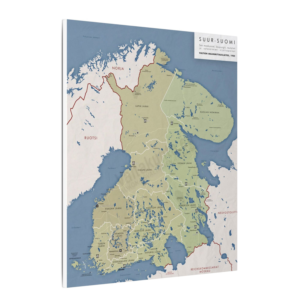 Suur-Suomi Canvataulu