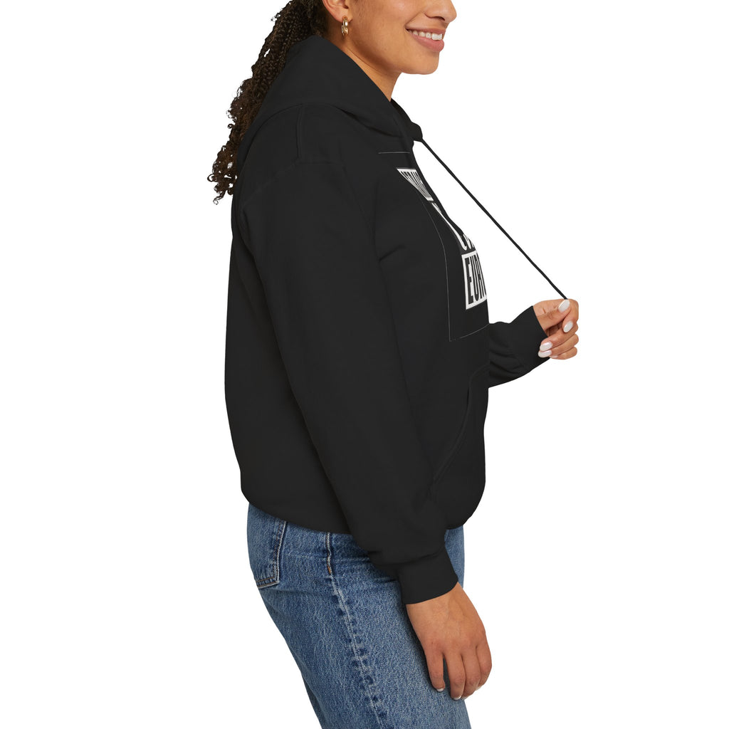 Straight Outta Europe Women's Hoodie Pullover Black EUWEAR