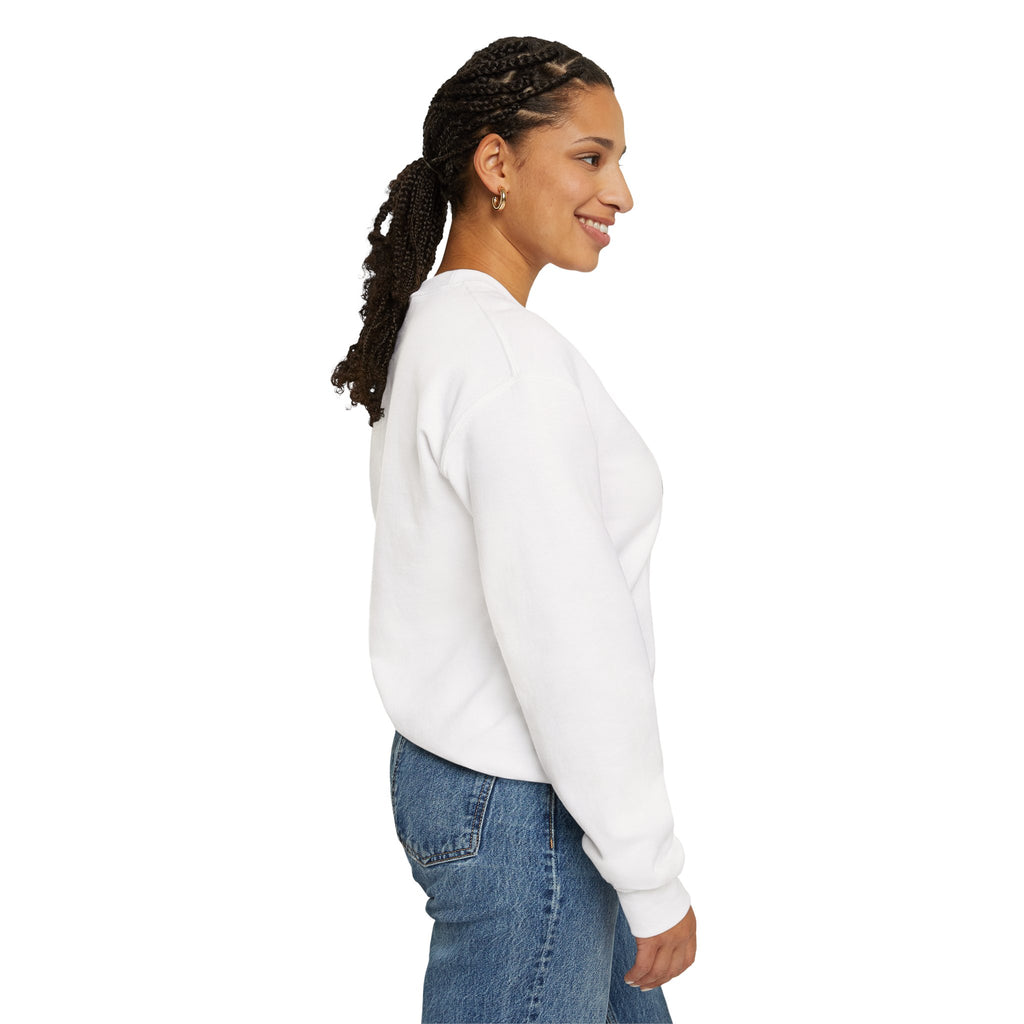 Straight Outta Europe Women's Crew neck Sweatshirt White EUWEAR