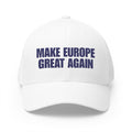 Make Europe Great Again Embroidered White Cap EUWEAR