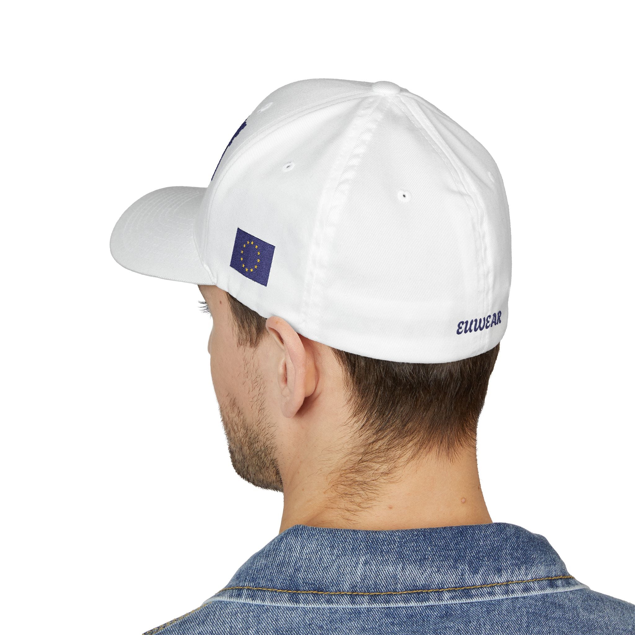 Make Europe Great Again Embroidered White Cap EUWEAR