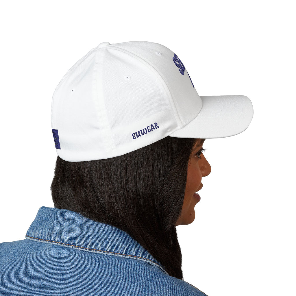 SEND THEM BACK Embroided White Cap EUWEAR