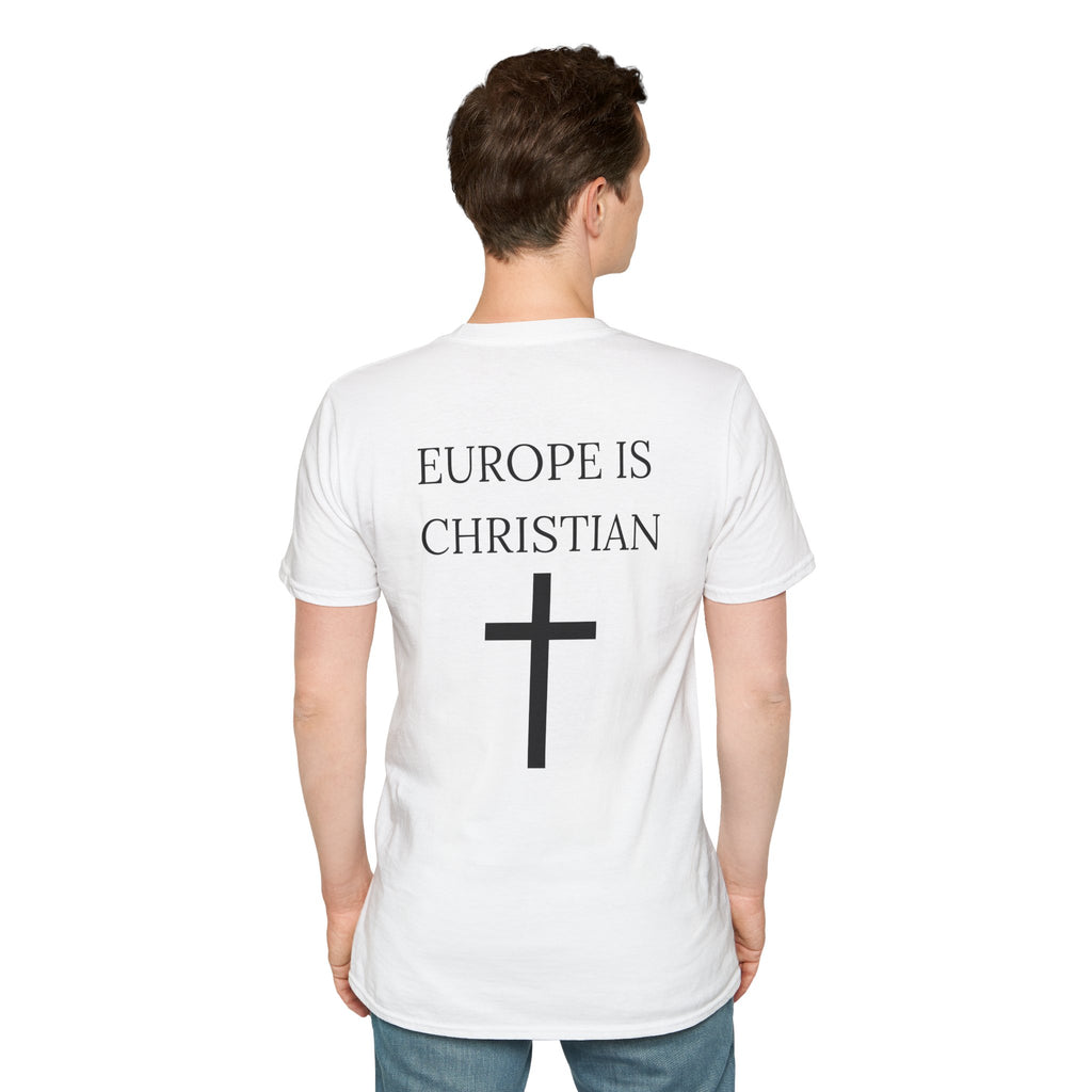 EUROPE IS CHRISTIAN Men's T-Shirt White