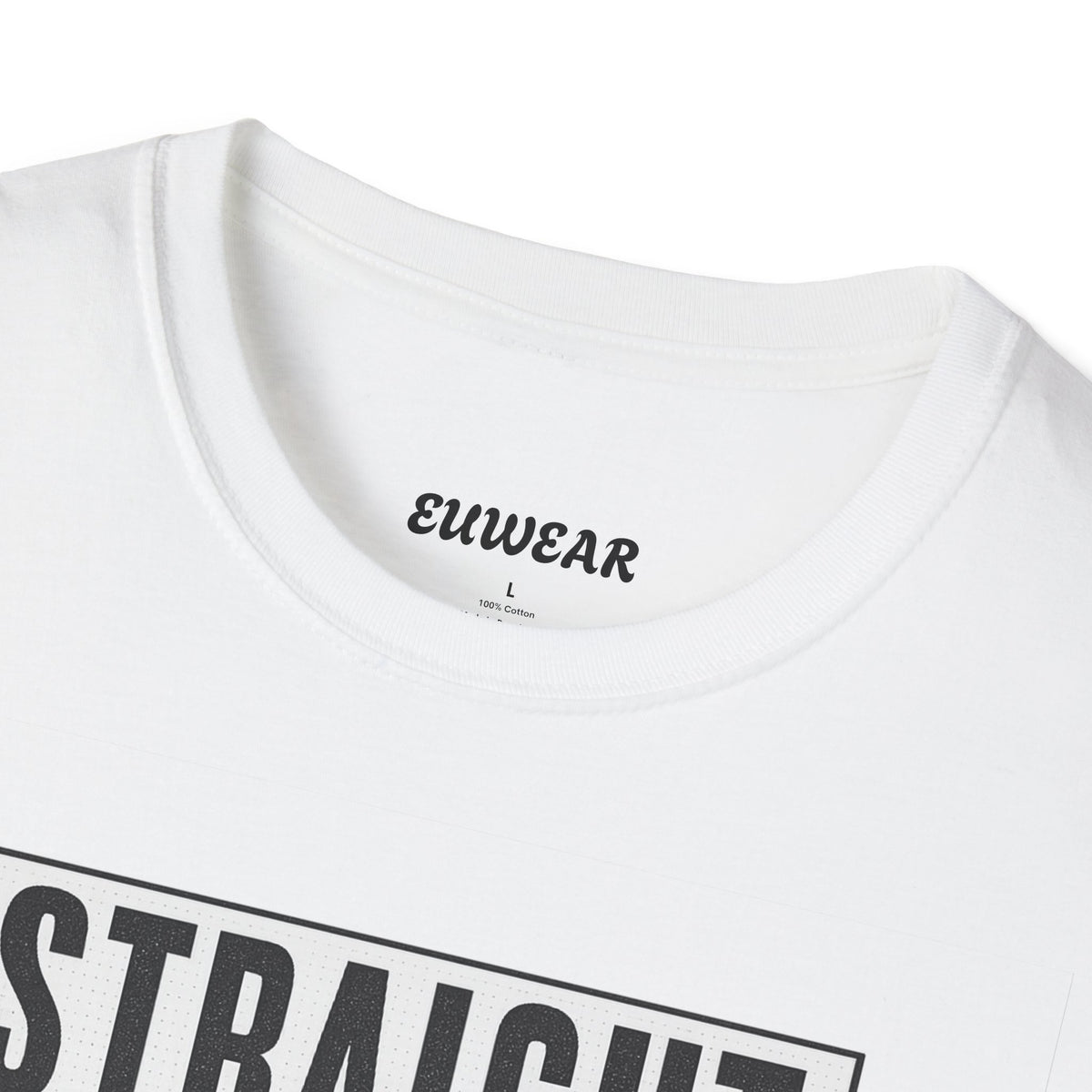 Straight Outta Europe Women's T-Shirt White EUWEAR
