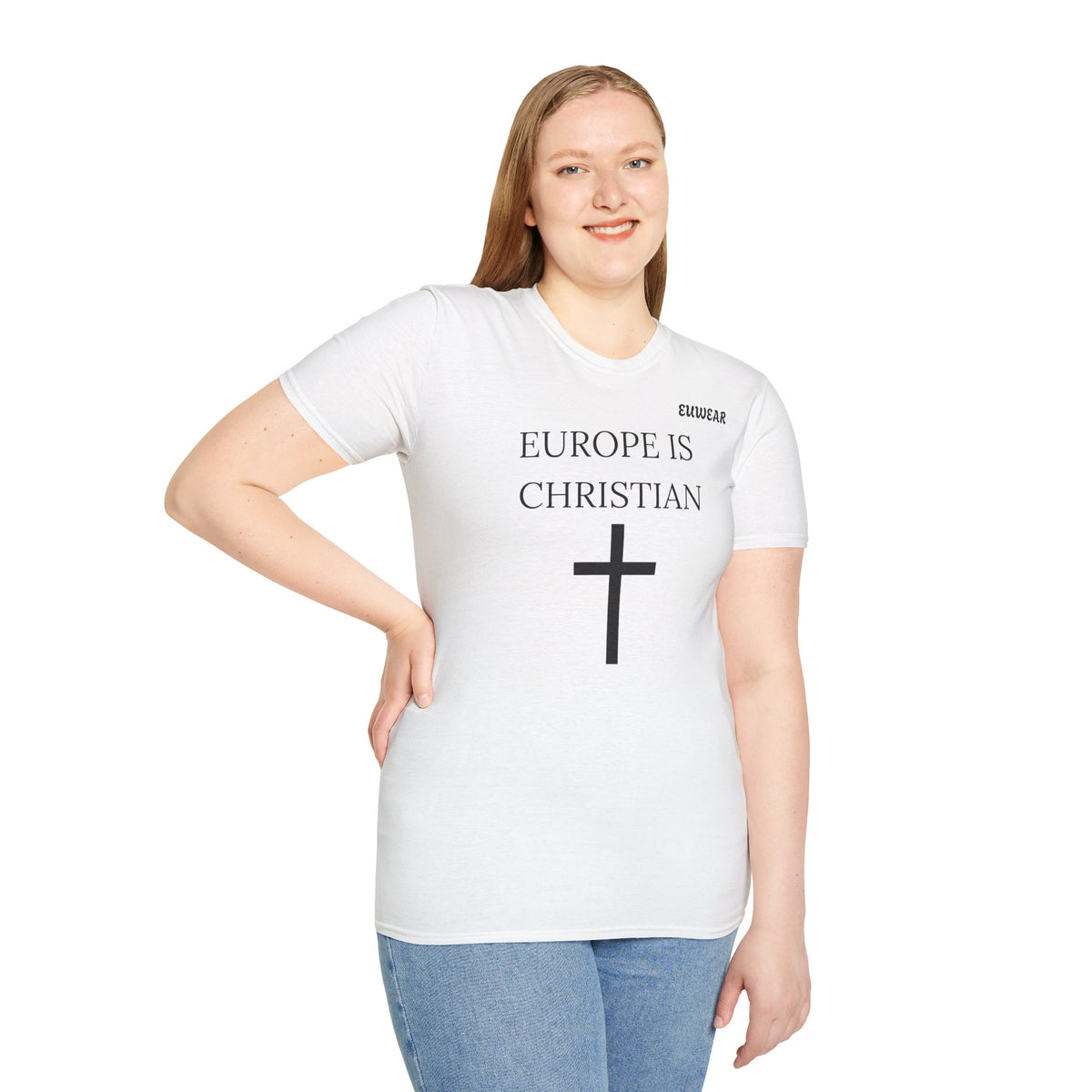 EUROPE IS CHRISTIAN Women's T-Shirt White