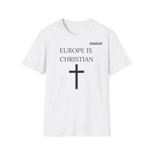 EUROPE IS CHRISTIAN Men's T-Shirt White
